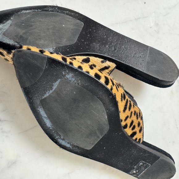 Jenni Kayne Pony Hair Flat Mules - Picture 5 of 8